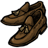 Woven - Classy Gumshoes Strange, these shoes don't appear to have gum on them. See ingame