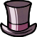 :DSTtophat: Top Hat chat emoticon.
