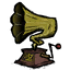 Unused original Don't Starve Gramophone icon for inventory or crafting tab