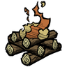 Woven - Elegant Survivalist Campfire Wilderness survival starts with a well-built fire. See ingame