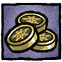 Woven - Common Three Coins Set your profile icon to a handful of Old Coins. Bequeathed by the Gnaw itself!