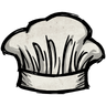 Woven - Elegant Head Chef's Hat The customary chapeau for the head of a Head Chef. See ingame