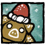 Woven - Common Gingerbread Pig Set your profile icon to an elusive treat.