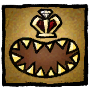 Loyal Golden Icon of Gnaw Set your profile to an appeased maw of Gnaw. You proved your worth and came out on top in the Gnaw's great tournament.