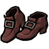 Common Buckled Shoes One, two, buckle your 'wormgut red' colored shoe. See ingame