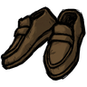 Common Loafers You probably shouldn't loaf around all day, even in these 'werebeaver brown' colored loafers. See ingame
