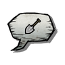 Woven - Common Shovel Emoticon Some topics of conversation are best buried. Type :shovel: in chat to use this emoticon.