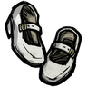 Woven - Classy / Heirloom Classy Mary Janes Hit the jackpot with these classic 'pure white' colored Mary Janes. See ingame