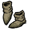 Woven - Spiffy Street Peddler's Slippers The cold of the cobblestones seeps right through them. See ingame