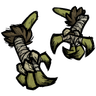 Woven - Spiffy Grimy Goblin Grapplers Sharp goblin claws honed for wilderness survival. See ingame