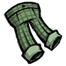 Classy Checkered Trousers These 'willful green' colored pants are perfect for playing checkers, or checking items off your to-do list. See ingame