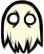 :DSTghost: Uncommon Ghost chat emoticon.