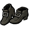 Common Buckled Shoes One, two, buckle your 'disilluminated black' colored shoe. See ingame