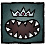 Loyal Sterling Icon of Gnaw Set your profile to an appeased maw of Gnaw. You proved your worth in the Gnaw's great tournament.