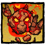 Woven - Common Magma Golem Attack Set your profile icon to an aggressive molten ally.