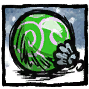 Woven - Common Green Festive Bauble Set your profile icon to a jolly green Winter's Feast bauble.