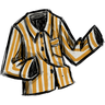 Spiffy Jammie Shirt Don't worry if this 'bumbling honey orange' colored pajama top is too big on you. That just makes it cuter. See ingame