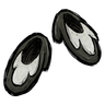Woven - Spiffy Mourning Shoes Heavy shoes to tread the path of sorrow. See ingame