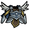 Woven - Distinguished Winged Armor This decorative armor is ready to take its wearer to new heights. See ingame