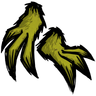 Woven - Classy Warrior Spider Feet Feel the grass underneath your fuzzy spider feet. See ingame
