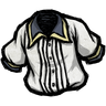 Common Pleated Shirt Get your glad rags on with this 'pure white' colored shirt. See ingame