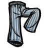 Spiffy Jammie Pants No striped pajama squid were harmed in the making of these 'high pH blue' colored naptime pants. 使用例