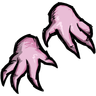 Woven - Spiffy Axolotl Claws Pink and pointy pointers. See ingame