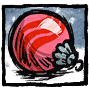 Woven - Common Pink Festive Bauble Set your profile icon to a cute pink Winter's Feast bauble.