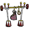 Woven - Elegant Hanging Bar An exercise bar is the perfect thing for toughening up your food. See ingame