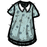 Distinguished Nightgown It might look a bit itchy, but this 'anthropomorphic feline blue' nightgown is actually the coziest thing in the world. See ingame