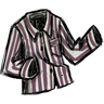 Spiffy Jammie Shirt Don't worry if this 'snail mucus purple' colored pajama top is too big on you. That just makes it cuter. See ingame