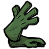 Common Long Gloves 'Forest guardian green' colored gloves suitable for all types of persons, robots, and monsters. 使用例