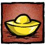Woven - Common Lucky Gold Nugget Set your profile icon to the auspicious Lucky Gold Nugget.
