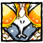 Woven - Distinguished Fiery Feastfly Set your profile icon to a warm, toasty holiday Dragonfly. Happy Winter's Feast!