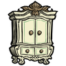 Woven - Elegant Shared Armoire Extra roomy, and indispensable in a game of hide and seek. See ingame