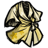 Spiffy Silk Robe So smooth, you'll never want to let go of this 'downright neighborly yellow' colored robe. See ingame