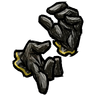 Woven - Spiffy Sulphur Pimpernel's Gloves Fancy fingers for fiery fighting. See ingame