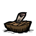 Original HD Cooked Morsel icon from Bonus Materials from CD Don't Starve.