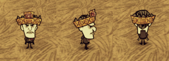Maxwell wearing a Thulecite Crown.