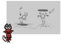 Concept art of Wortox's Soul Hopping ability from Rhymes With Play #231.