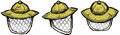 Beekeeper Hat Equipped