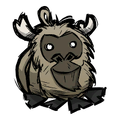 Elegant Beefalo Carryall A backpack made in the shape of a little beefalo. It's so cute and fluffy! See ingame