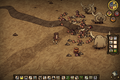 The aftermath of a fight between Hounds and a herd of Beefalo.
