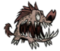 The old color scheme of the Horror Hound.