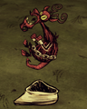 A Krampus escaping into its sack, taking all stolen items (old appearance).