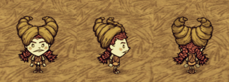 Wigfrid wearing a Bee Queen Crown.