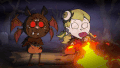 Webber and Wendy as seen in a promo for the Hallowed Nights 2019 short.