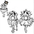 Concept art of the Monkey Hut shown in Rhymes With Play stream.