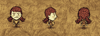 Wigfrid wearing The Lazy Forager.