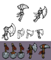Hunters skins concept art from Rhymes With Play #278.